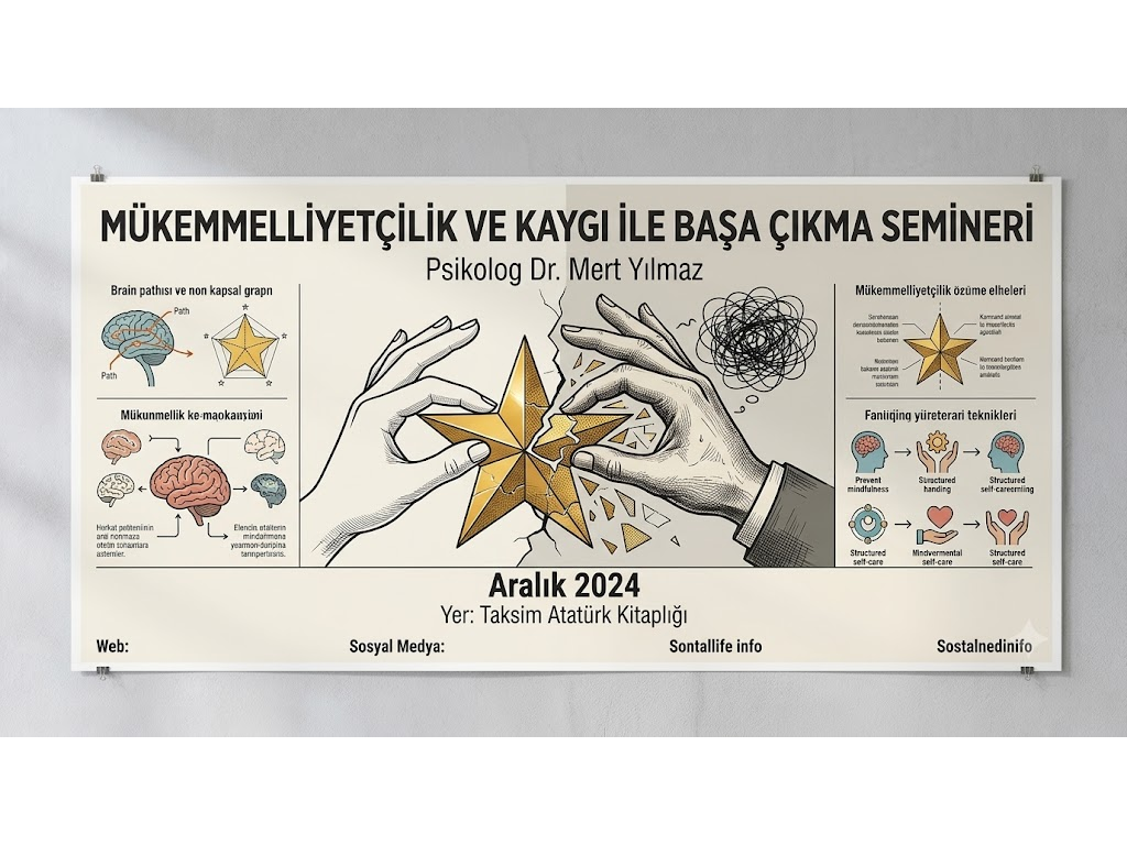 MÜKEMMELİYETÇİLİK VE KAYGI afişi